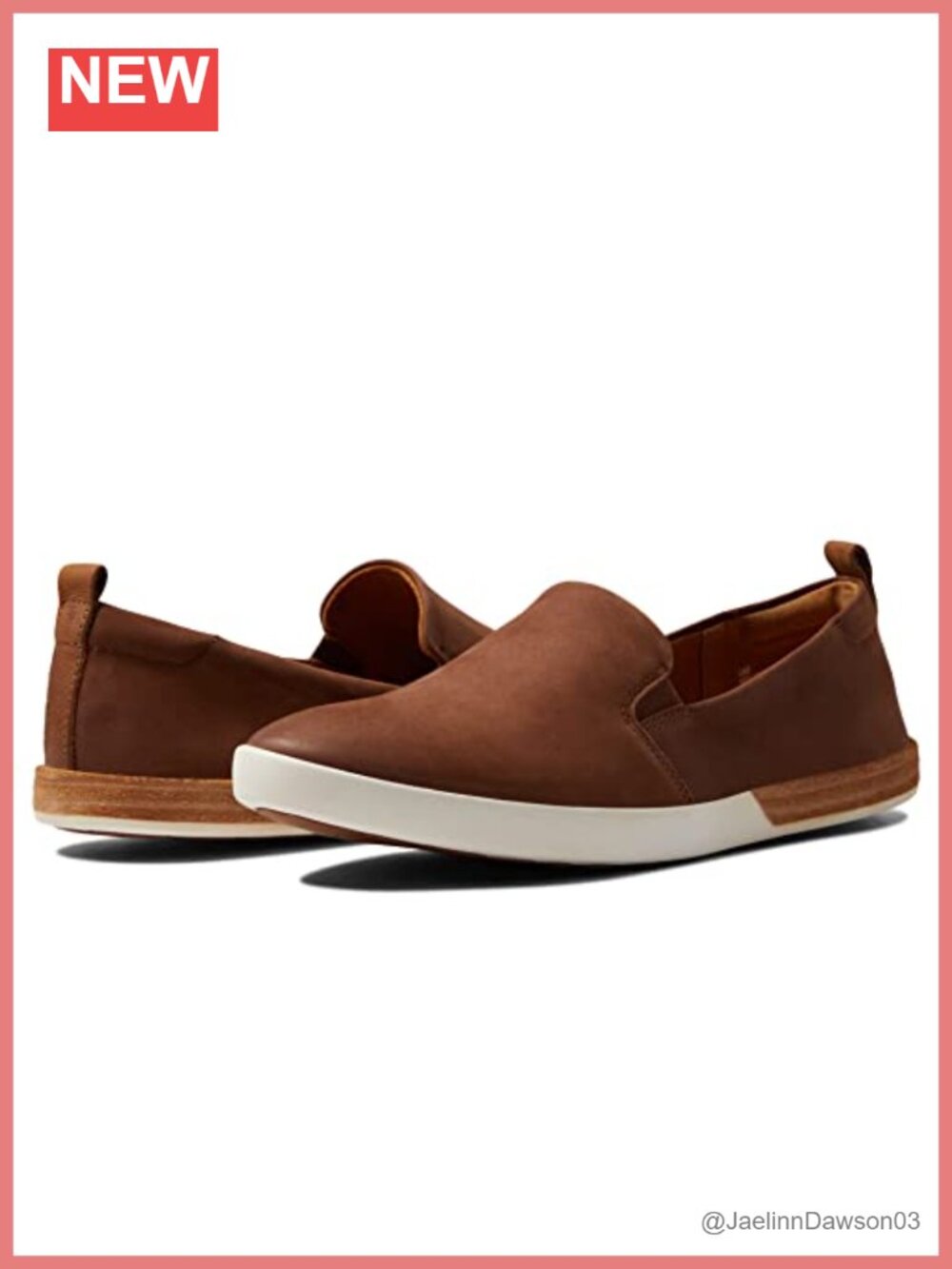 Women's Leather Slip On Loafer Comfortable Casual Kork-Ease